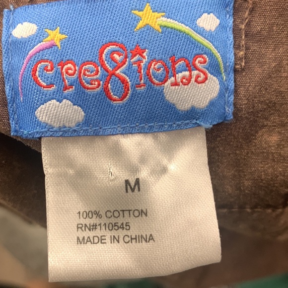 Vintage top 100% cotton women’s size medium western/ boho long sleeve button up - Picture 12 of 16